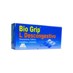 Bio Grip L Descongestivo 10Comp