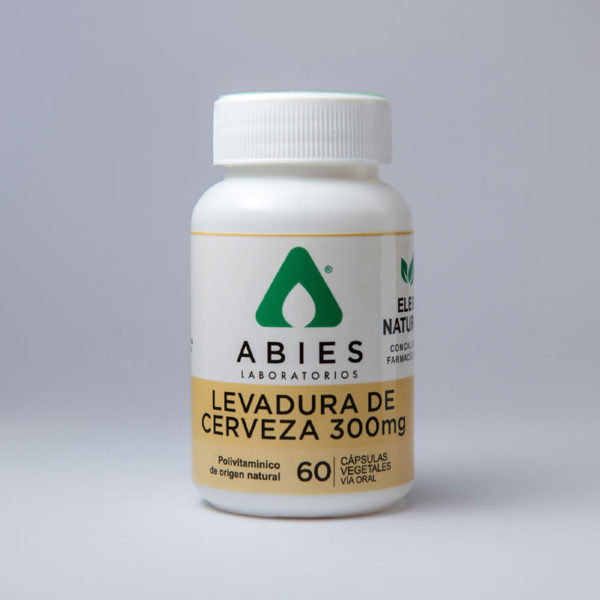 Levadura de Cerveza ABIES 300 mg 60 Caps