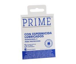 Prime con Espermicida 3 unid (condones)
