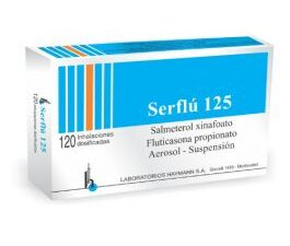 Serflú Aerosol 125 mg 120 Dosis
