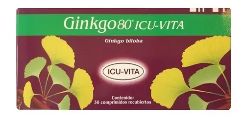 Ginkgo Biloba 80mg 30Comp