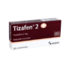 Tizafen 2 mg 20 Comprimidos