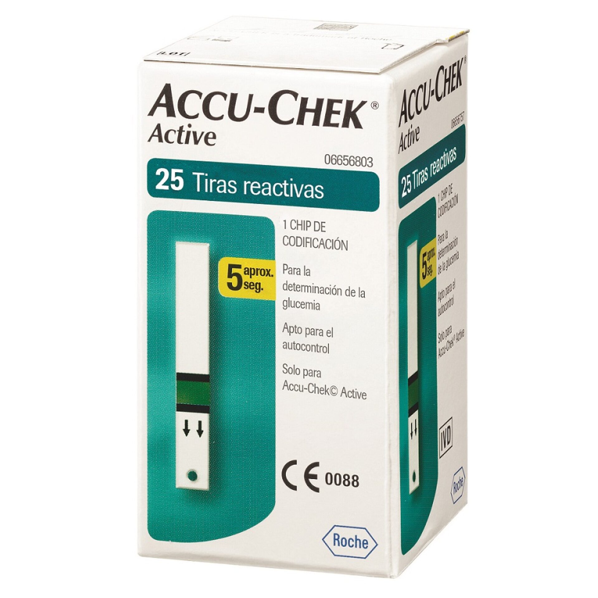 Accu-Chek Active Tiras 25Und