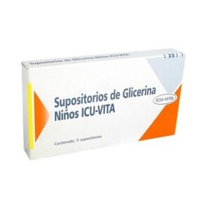 Supositorios de Glicerina para niños 5und