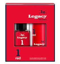 Legacy  1 Red EDT 50ml + Deo
