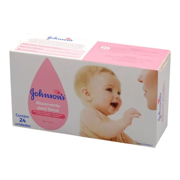 Protectores de lactancia Johnson 24 unidades - Farmacia Vant Hoff 24 -  Salto Uruguay.