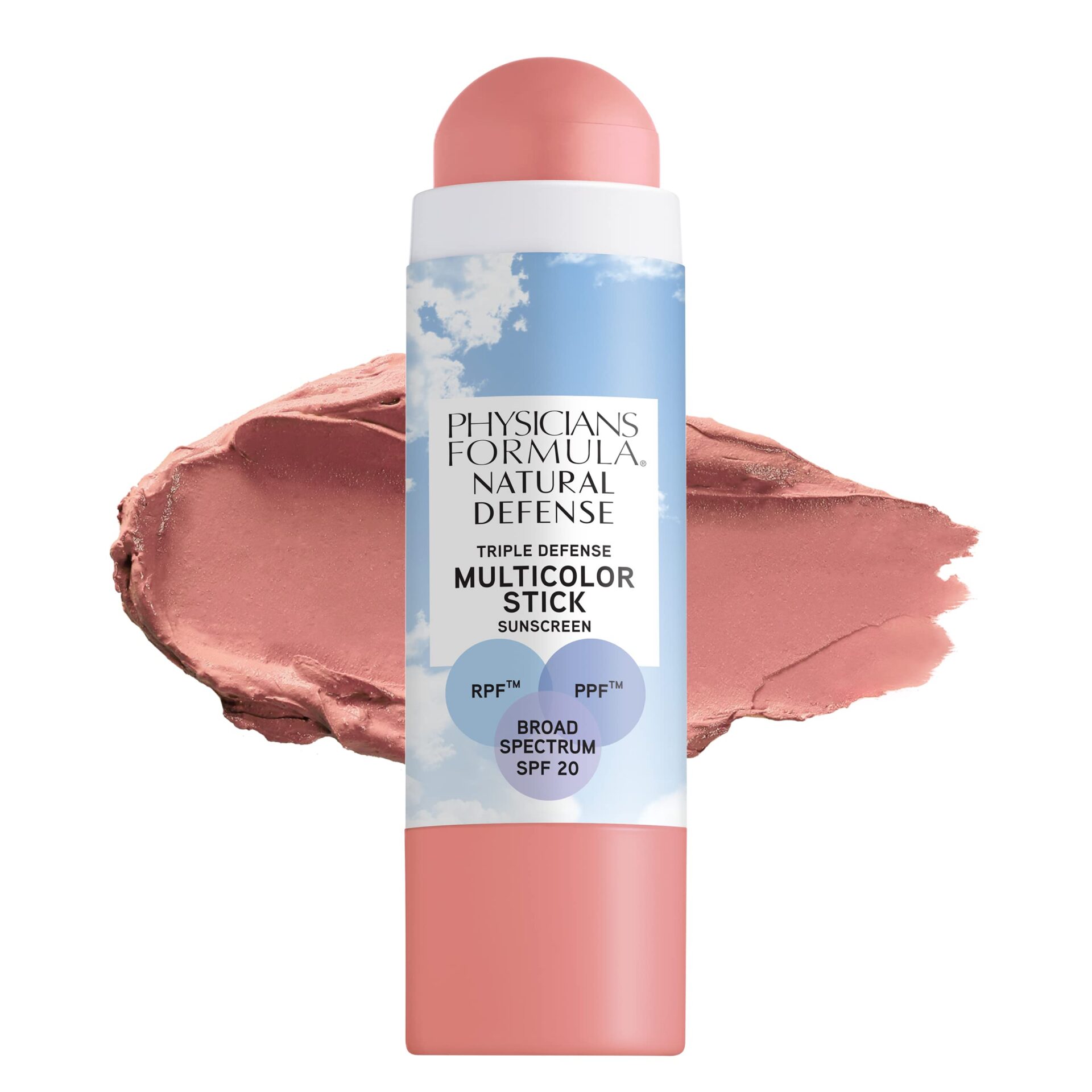 NATURAL DEFENSE MULTICOLOR STICK - Soft Pink 1365