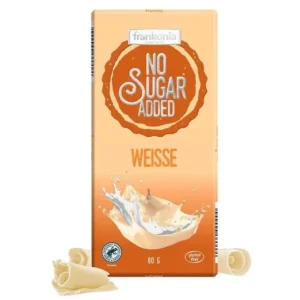 Chocolate sin Azúcar Agregada Weisse FRANKONIA 80 gr