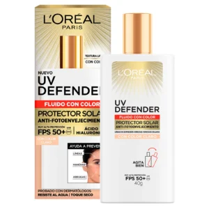 Protector Solar L'oréal Paris Uv Defender Fluido Fps50+40gr