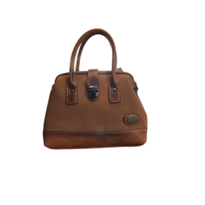 Cartera de Cuero Marron