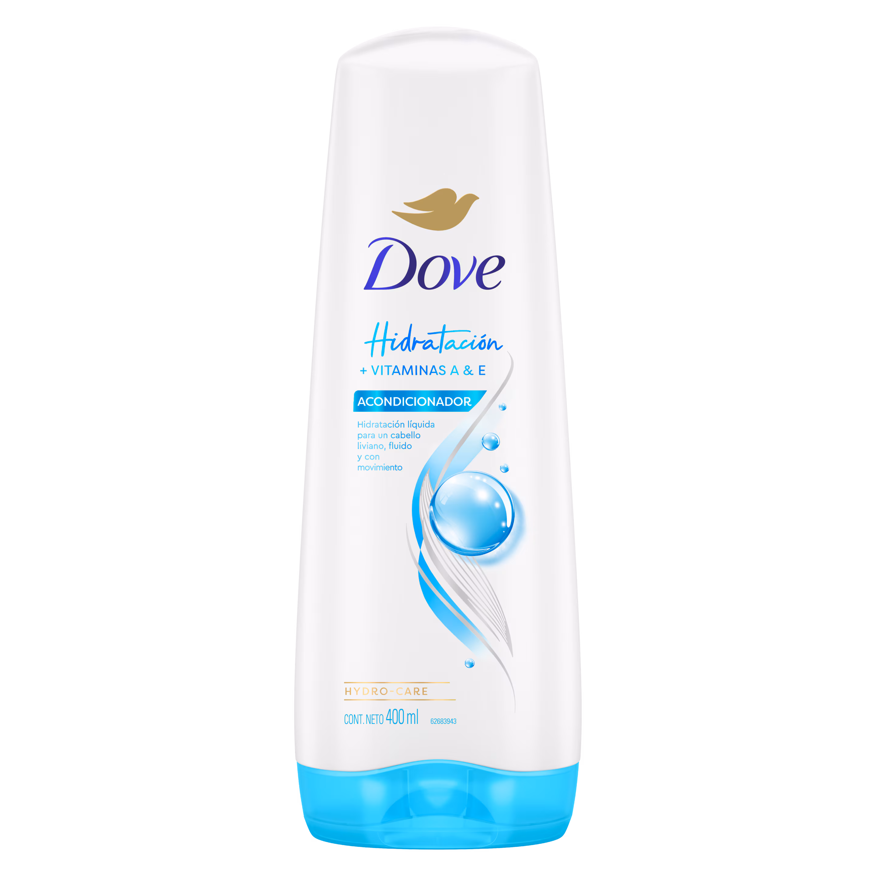 Dove Hidratación+Vitaminas A y E Acondicionador 200ml