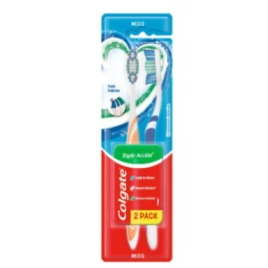Colgate Triple Acción Medio x2 Und