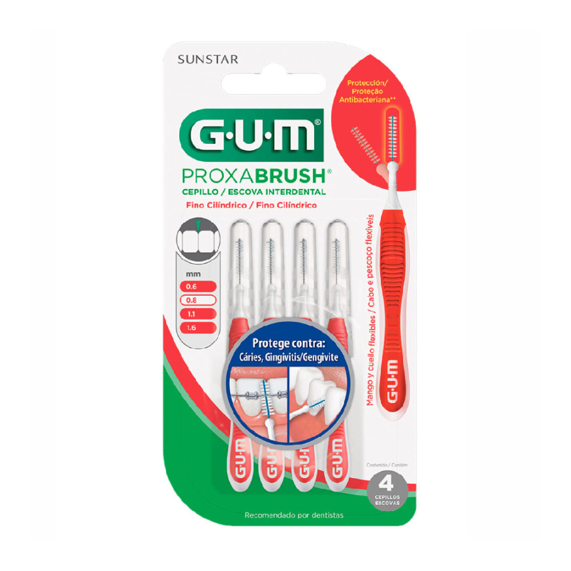 Gum Interdentales ProxaBrush 4Und