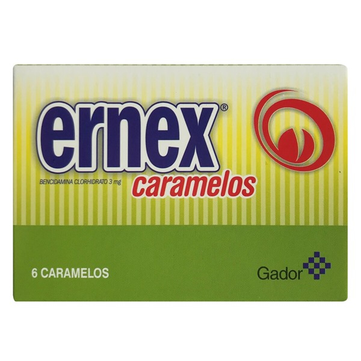 Ernex Caramelos 6Und