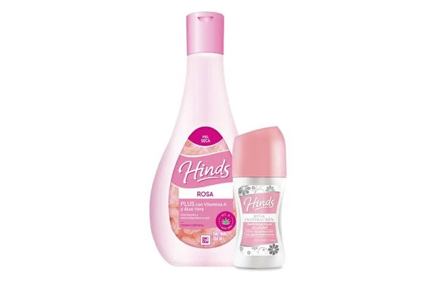 Hinds Rosa 350ml+Roll-On Rosa