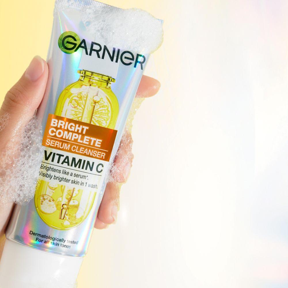 Limpiador Facial Garnier Serum Iluminador Antimanchas 100ml
